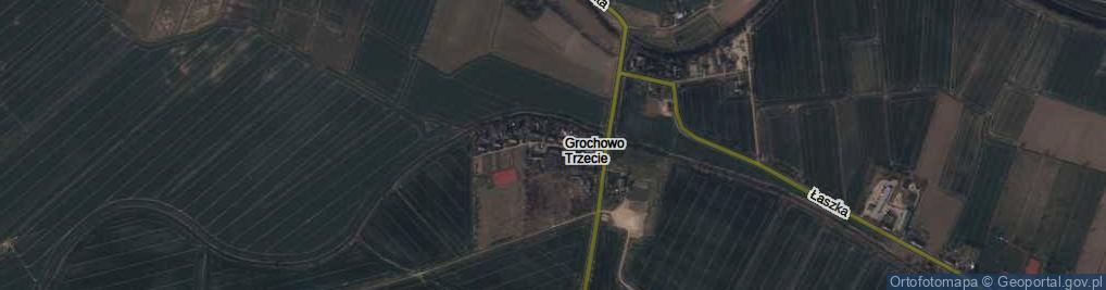 Zdjęcie satelitarne Grochowo Trzecie ul.